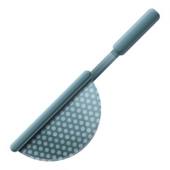 Kitchen sieve icon. Cartoon of kitchen sieve vector icon for web design isolated on white background