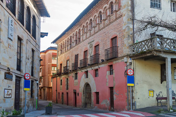 Fototapeta na wymiar Segura medival town in Gipuzkoa province, Spain