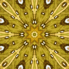 Stylized tapestry embroidery. Luxurious dark watercolor illustration in  vintage style. Seamless pattern for  art texture, grunge design,  vintage paper, carpet, rug, wrapping