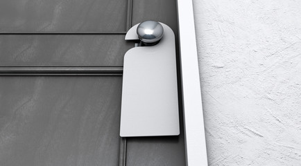 Hotel Room Door Sign