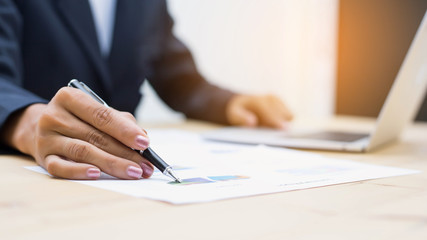 Marketing Graph Statistics Digital Analysis Finance Concept stock photo