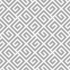 Square spiral seamless. Abstract seamless geometric pattern.