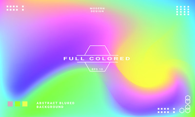 Colorful Abstract Blured Background Vector for wallpaper, Caption, Website, Ads and more