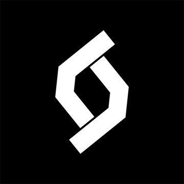 S, LSJ, LSL, SO, LSO, LOJ, LOL initial geometric company logo and vector icon