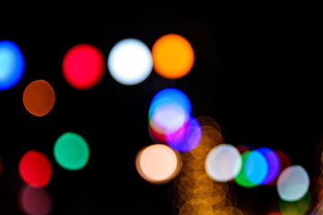 colorful abstract lights background