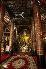 Fototapeta na wymiar Laos LuangPhabang Wat Xieng Thong　ワット・シエントーン、世界遺産
