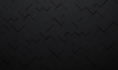 3d vector black square background,grunge surface-illustration,abstract