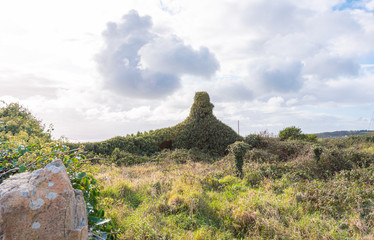 ruins of an old castle