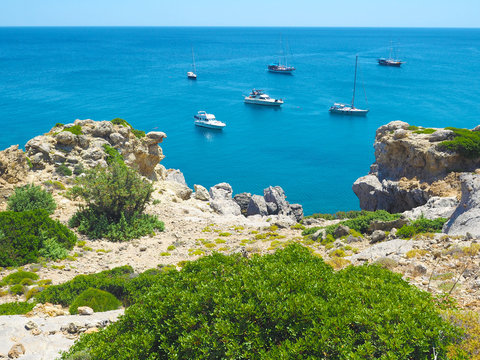 Rhodos - Wandern zwischen Traganou und Ladiko Beach