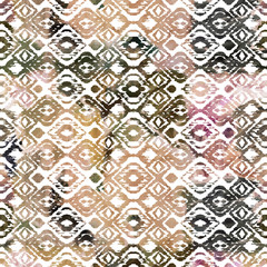 Geometry repeat pattern with texture background