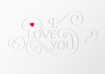 Happy Valentines Day typography poster with handwritten calligraphy text, holiday trendy greeting card, can be used for your design or print somewhere