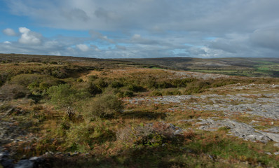 ireland galway county landscape view