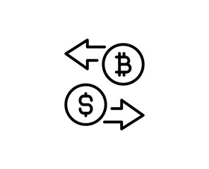 Finance line icon