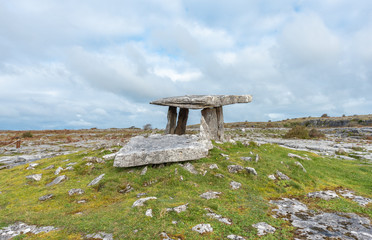 ireland galway county landscape view