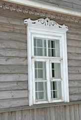 old wooden window