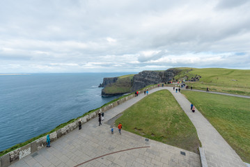 Obraz premium moher of cliffs ireland view