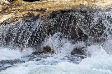 Río Ambroz a su paso por el pueblo Extremeño de Hervás