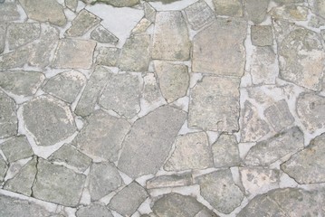 Old stone wall texture wall.Grunge background for landscape. 