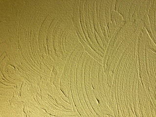 Decorative yellow cement wall background