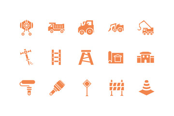 Isolated construction tools icon set vector design