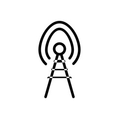 Wi-fi icon. Connection signal symbol. Logo design element