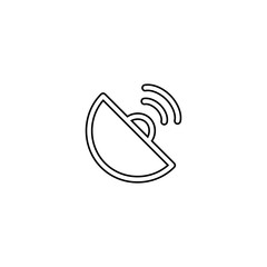 Fototapeta premium Wi-fi icon. Connection signal symbol. Logo design element