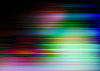 Speed lines with colorful background