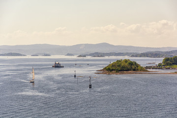 Fototapeta na wymiar Oslofjord