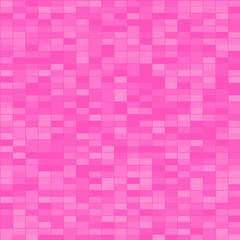 Cute girly aesthetics seamless pattern with pink tiles. Vector wallpaper.