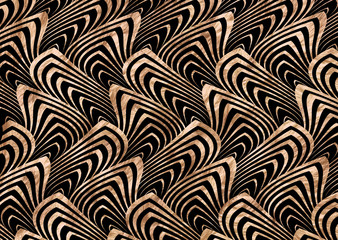 abstract geometric shapes pattern design