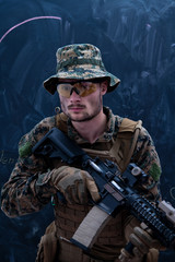 modern warfare soldier