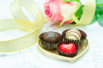 バレンタインデーのチョコレート