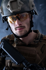 modern warfare soldier