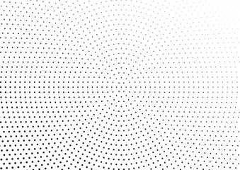 Abstract halftone dotted background. Monochrome grunge pattern with dot and circles.  Vector modern pop art texture for posters, sites, business cards, cover, postcards, labels, stickers layout.