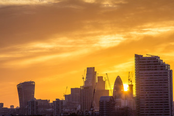 Fototapeta premium London Setting