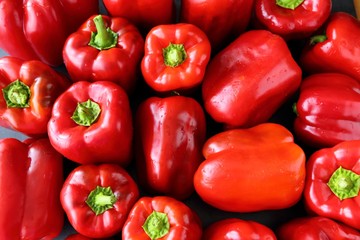 Obraz na płótnie Canvas Red peppers.