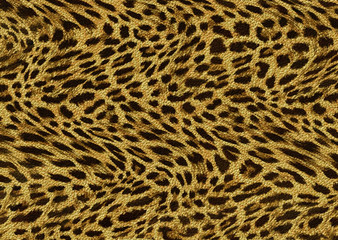 leopard skin pattern with leather texture