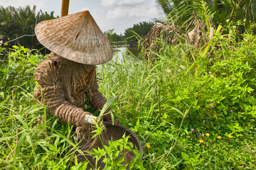 Straw Farmer, Quang Nam Province, Vietnam