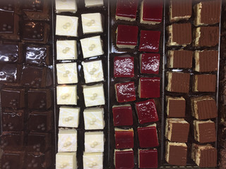 close up of Italian Sweet pastries