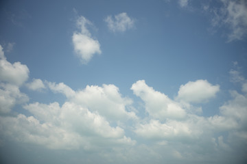 blue sky and cloud as nature background