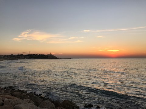 Unedited image of beautiful sunset