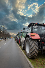 Landwirte setzen ein Zeichen - Demostration in Berlin