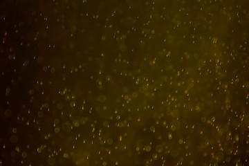 Gold  Water splashes on a Gold background