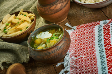  Russian  Cabbage and Turnip Soup
