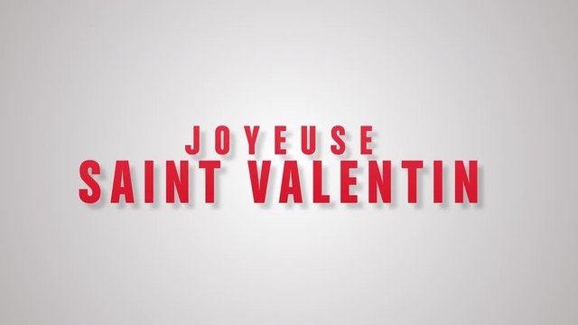 joyeuse saint Valentin- 14 f&eacute;vrier