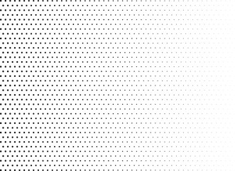 Abstract halftone dotted background. Monochrome pattern with dot and circles.  Vector modern pop art texture for posters, sites, business cards, cover postcards, interior design, labels, stickers.