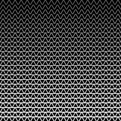 Triangles pattern. Geometric halftone background.