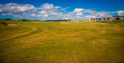 fairway on a golf course in Nova Scotia