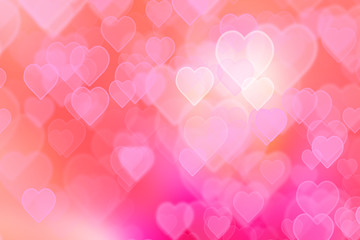 Valentine's day heart background