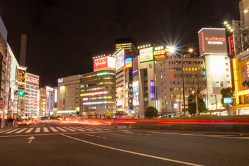 Fototapeta na wymiar 東京池袋の夜